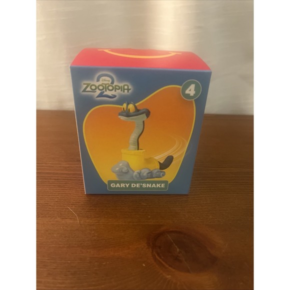 McDonald's Other - McDonald's 2025 Zootopia 2 #4 Gary‎ De'Snake Happy Meal Toy Disney